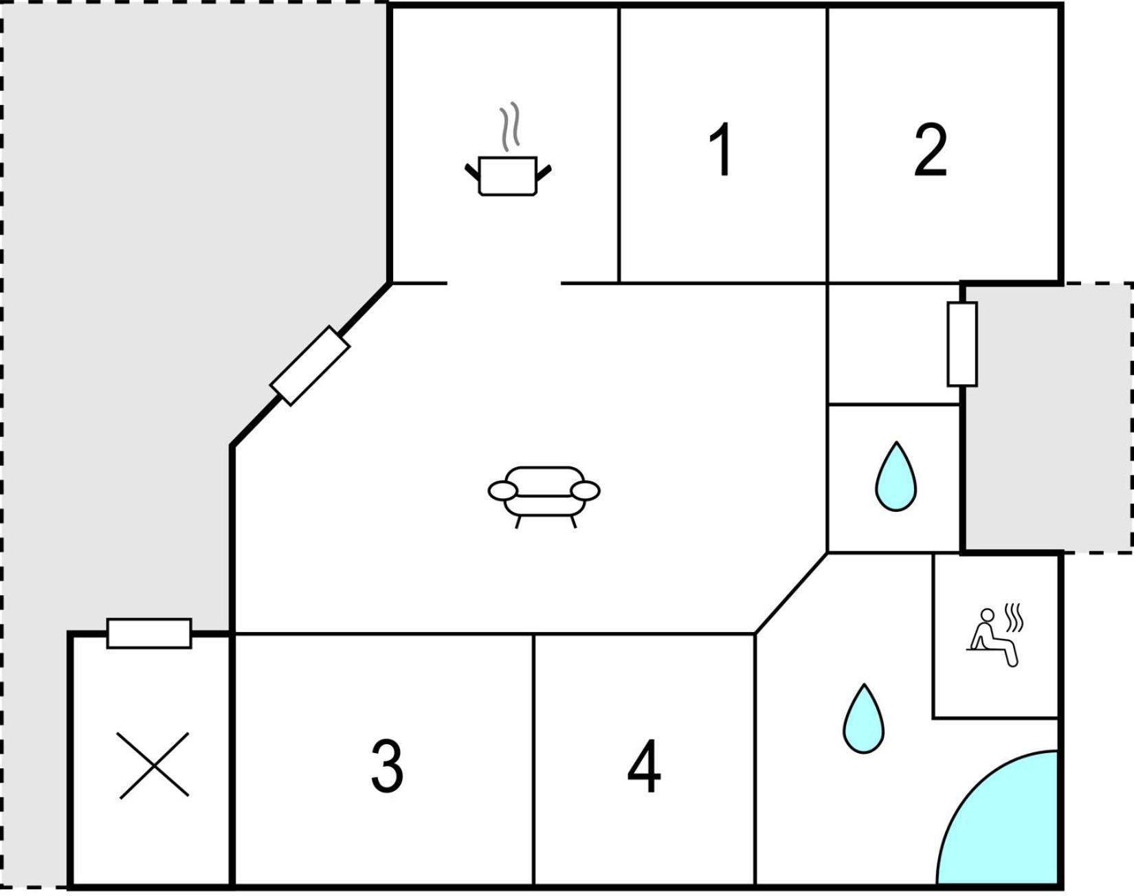 Årøsund Gorgeous Home In Haderslev With Kitchen מראה חיצוני תמונה
